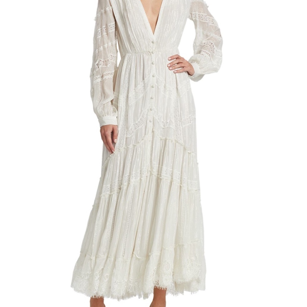 Rococo Sand Zuri V-Neck Maxi Dress
